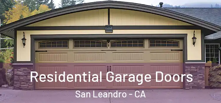  Residential Garage Doors San Leandro - CA